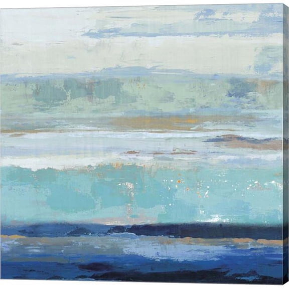 Metaverse C949709-0120000-AAAACMA Sea Shore II by PI Galerie Canvas Wall Art - 12 x 12 in.