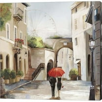 Metaverse C949773-0120000-AAAACMA Old Town by Allison Pearce Canvas Wall Art - 12 x 12 in.