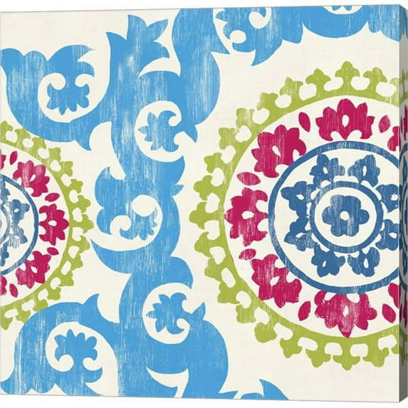 Metaverse C949793-0120000-AAAACMA Suzani IV by PI Galerie Canvas Wall Art - 12 x 12 in.