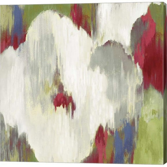 Metaverse C950210-0120000-AAAACMA Ikat Avenue I by Aimee Wilson Canvas Wall Art - 12 x 12 in.