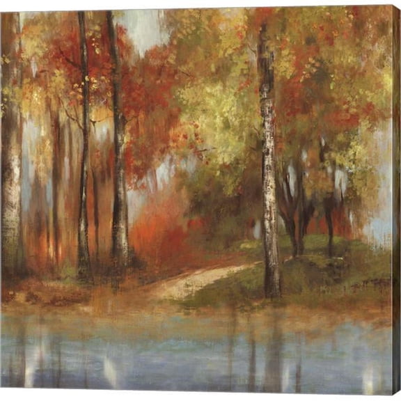 Metaverse C950290-0120000-AAAACMA Indian Summer II by Allison Pearce Canvas Wall Art - 12 x 12 in.