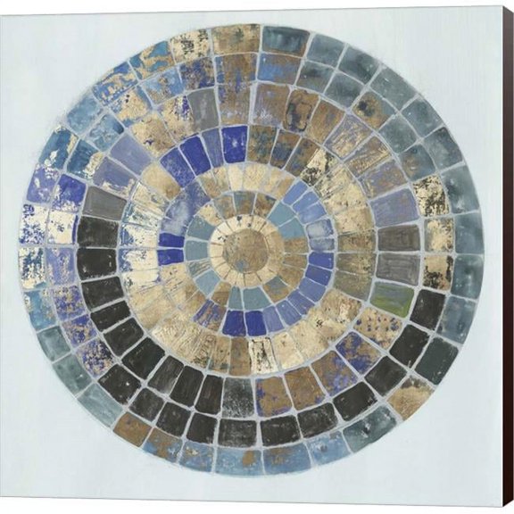 Metaverse C950441-0120000-ACDAAMA Ionic by Tom Reeves Canvas Wall Art - 12 x 12 in.