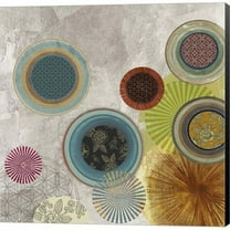 Metaverse C951104-0120000-8CAAAMA Spherical Sketch II by Posters International Studio Canvas Wall Art - 12 x 12 in.