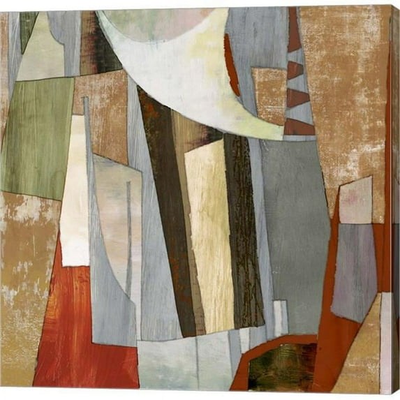 Metaverse C951293-0120000-AAAACMA Landscape Collage by Posters International Studio Canvas Wall Art - 12 x 12 in.