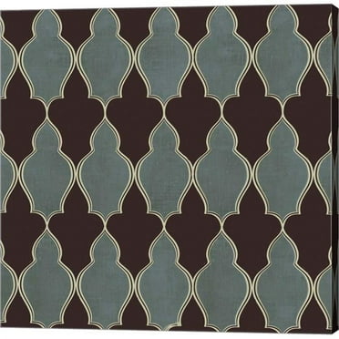 Metaverse C951297-0120000-AAAACMA Parisian Pattern I by Posters International Studio Canvas Wall Art - 12 x 12 in.