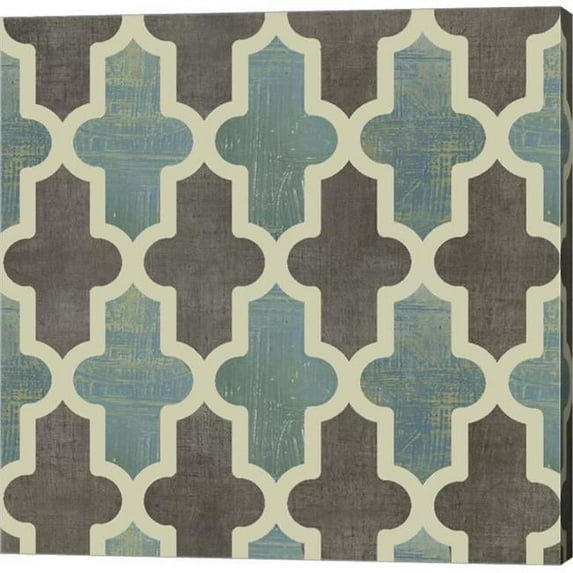 Metaverse C951298-0120000-AAAACMA Parisian Pattern II by Posters International Studio Canvas Wall Art - 12 x 12 in.