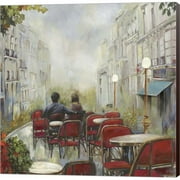 Metaverse C951336-0120000-ACDAAMA Paris Cafe by Posters International Studio Canvas Wall Art - 12 x 12 in.