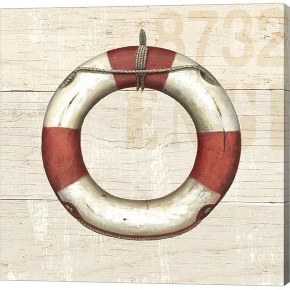 Metaverse C958113-0120000-AAAACMA Nautique IV by James Wiens Canvas Wall Art - 12 x 12 in.