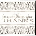 thumbnail image 1 of Metaverse C958847-0120000-8CAAAMA In Everything Give Thanks by Cindy Jacobs Canvas Wall Art - 12 x 12 in., 1 of 1