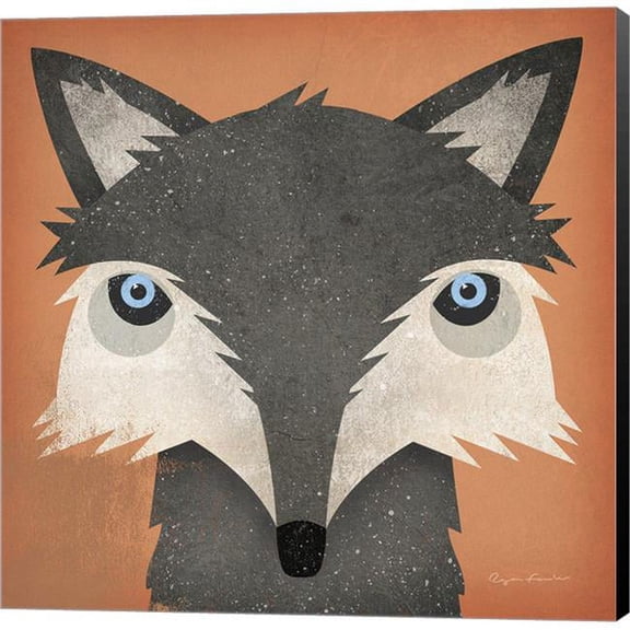 Metaverse C959209-0120000-8CAAAMA Timber Wolf by Ryan Fowler Canvas Wall Art - 12 x 12 in.