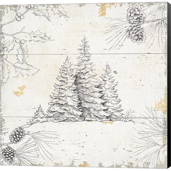 Metaverse C959312-0120000-8CAAAMA Wild & Beautiful XIII by Daphne Brissonnet Canvas Wall Art - 12 x 12 in.