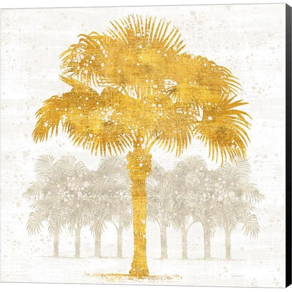 Metaverse C962631-0120000-8CAAAMA Palm Coast V by Sue Schlabach Canvas Wall Art - 12 x 12 in.