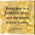 thumbnail image 1 of Metaverse C962660-0120000-AAAACMA Fashion Quotes II by Sue Schlabach Canvas Wall Art - 12 x 12 in., 1 of 1