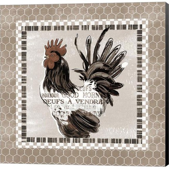 Metaverse C962754-0120000-8CAAAMA Morning News VII by Janelle Penner Canvas Wall Art - 12 x 12 in.