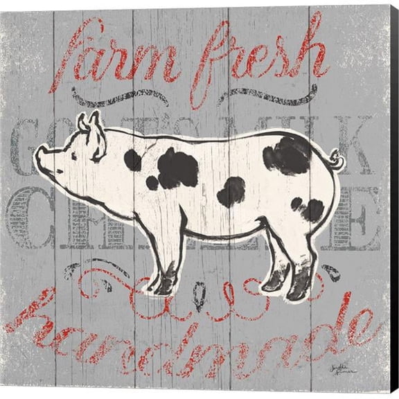 Metaverse C962801-0120000-8CAAAMA Farmers Market IX by Janelle Penner Canvas Wall Art - 12 x 12 in.