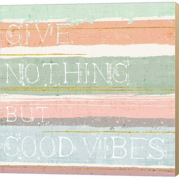 Metaverse C962893-0120000-8CCQAMA Thoughtful Strokes I Pastel by Jess Aiken Canvas Wall Art - 12 x 12 in.