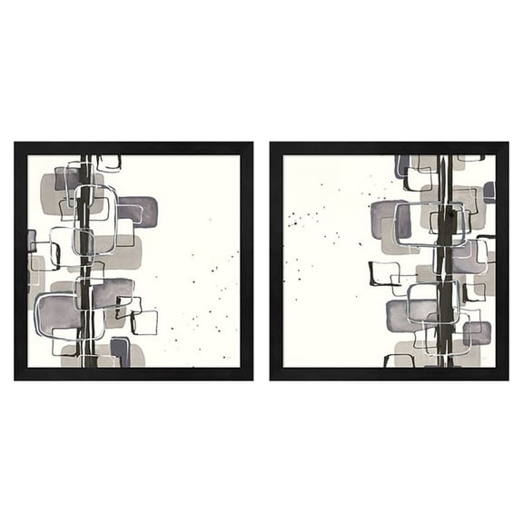 Metaverse Chris Paschke 'Mind Games' Framed Art (Set of 2)