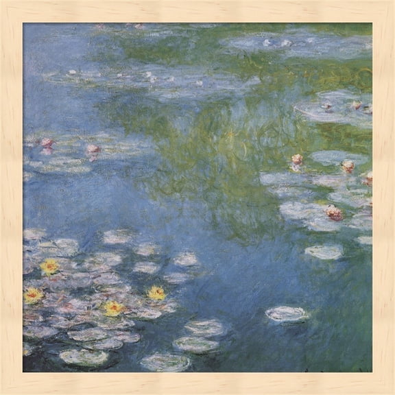 Metaverse Claude Monet 'Nympheas at Giverny' Framed Art