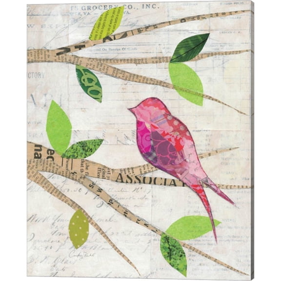 Metaverse Courtney Prahl 'Birds in Spring IV' Canvas Art