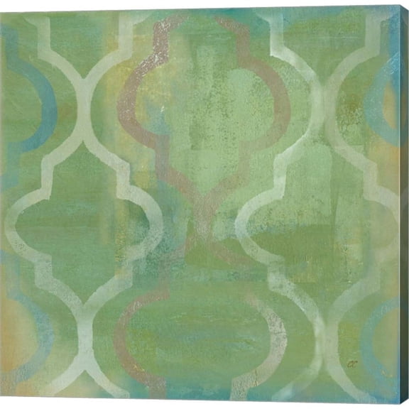 Metaverse Cynthia Coulter 'Quatrefoil II' Canvas Art