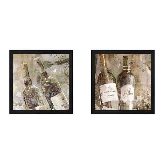 Metaverse Edward Selkirk 'Wedding Wine' Framed Art (Set of 2)