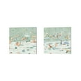 thumbnail image 1 of Metaverse Emma Scarvey 'Summer Confetti' Canvas Art (Set of 2), 1 of 4