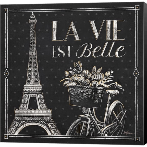 Metaverse Janelle Penner 'Vive Paris VI' Canvas Art