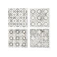 thumbnail image 1 of Metaverse June Erica Vess 'Marble Tile Design' Canvas Art (Set of 4), 1 of 5