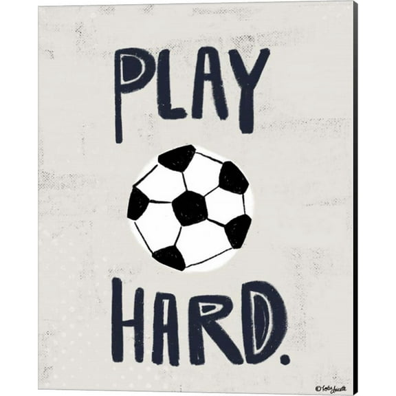Metaverse Katie Doucette 'Soccer' Canvas Art