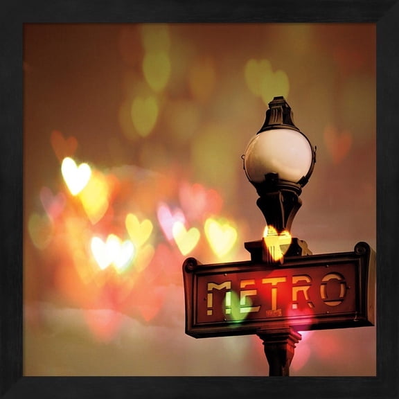 Metaverse Keri Bevan 'Night Life Paris' Framed Art - Multi