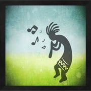 Metaverse Kokopelli Music I Framed Art