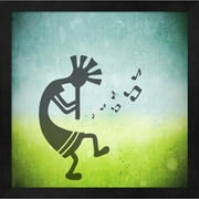 Metaverse Kokopelli Music II Framed Art