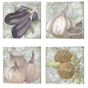 Metaverse Megan Duncanson 'Buon Appetito' Canvas Art Set of 4