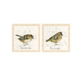 thumbnail image 1 of Metaverse Michelle Campbell 'Goldcrest & Firecrest' Framed Art (Set of 2), 1 of 4