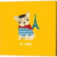 thumbnail image 1 of Metaverse Moira Hershey 'Good Dogs French Bulldog Bright' Canvas Art, 1 of 2