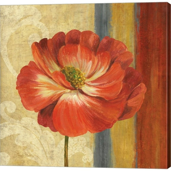 Metaverse Pamela Gladding 'Poppy Tapestry Stripes II' Canvas Art