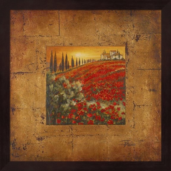 Metaverse Patricia Pinto 'Bella Toscana II' Framed Art
