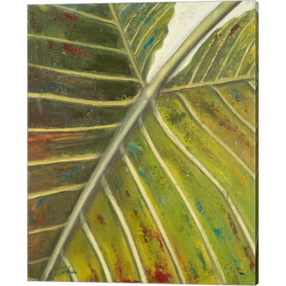 Metaverse Patricia Pinto 'Green Zoom I' Canvas Art