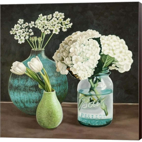 Pierre Benson 'Petit Fleuriste I' Canvas Art