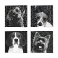 thumbnail image 1 of Metaverse Posters International Studio 'Beagle, Yorkie, Jack & Lab' Canvas Art (Set of 4), 1 of 5