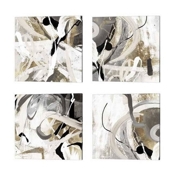 Metaverse Posters International Studio 'Tangled' Canvas Art (Set of 4)