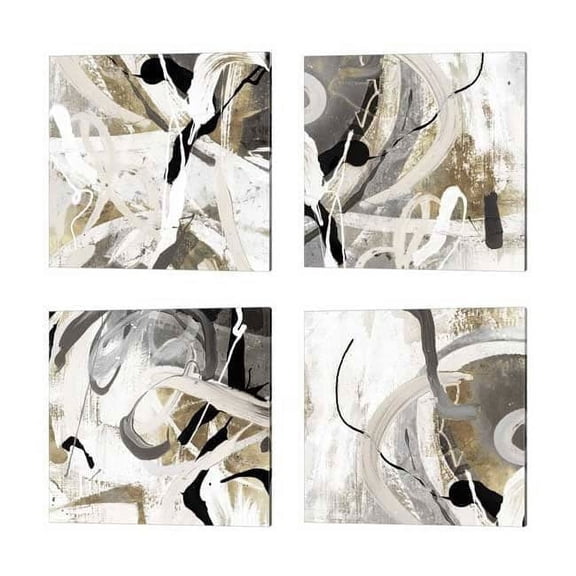 Metaverse Posters International Studio 'Tangled' Canvas Art (Set of 4)