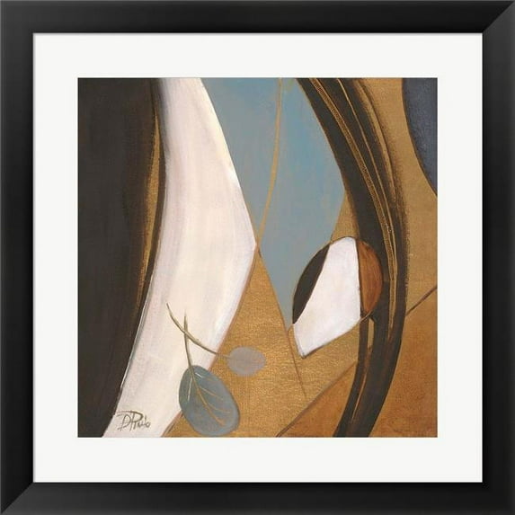 Metaverse R870410-0140000-AMAEAGOEDM 19.5 x 19.5 in. Eco-Chic with Blue I Framed Wall Art by Patricia Pinto