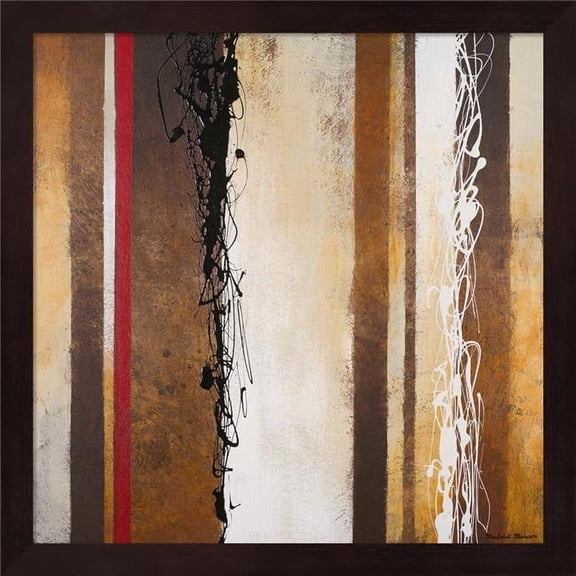 Great Art Now Breaking Loose I by Michael Marcon Framed Wall Art 13"W x 13"H