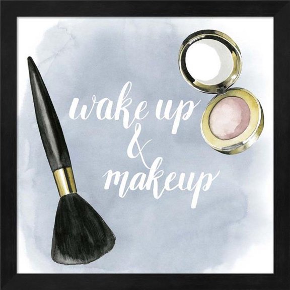 Metaverse R900982-0120000-AEAAAAEAN4 13.25 x 13.25 in. Lets Makeup II Framed Wall Art by Grace Popp