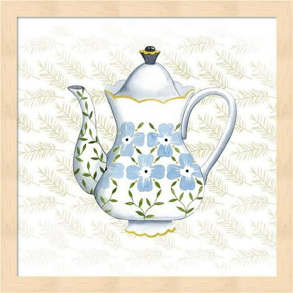 Metaverse R901065-0120000-AEAAAACAN4 13.25 x 13.25 in. Sweet Teapot I Framed Wall Art by Grace Popp