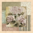 thumbnail image 1 of Metaverse R910953-0120000-AEAAAACAN4 13.25 x 13.25 in. Botanical Hydrangeas Framed Wall Art by Elizabeth Medley, 1 of 1