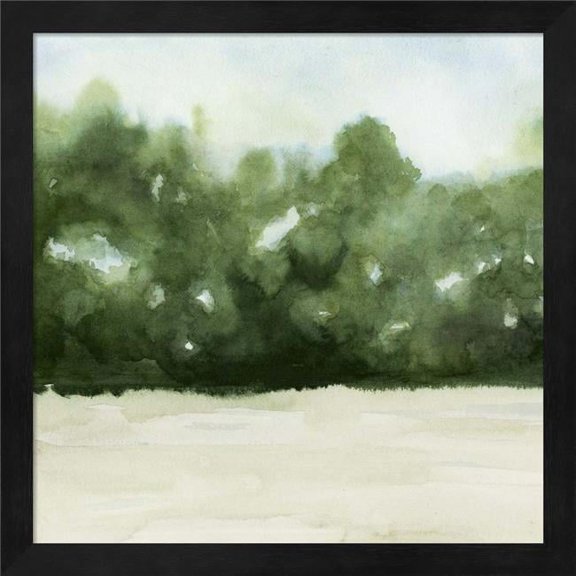 Metaverse R947799-0120000-AEAAAAEAN4 13.25 x 13.25 in. Loose Landscape I Framed Wall Art by Grace Popp