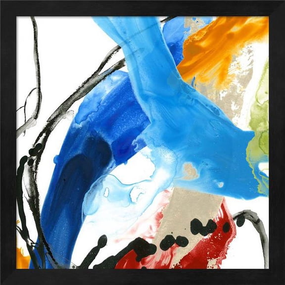 Metaverse R947865-0120000-AEAAAAEAN4 13.25 x 13.25 in. Formulation III Framed Wall Art by June Erica Vess