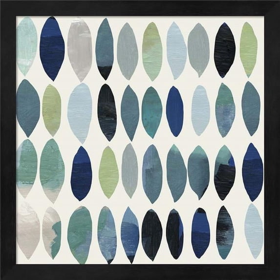 Great Art Now Leaf Abstract II by Posters International Studio Framed Wall Art 13"W x 13"H